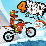 Moto X3M  Winter Game